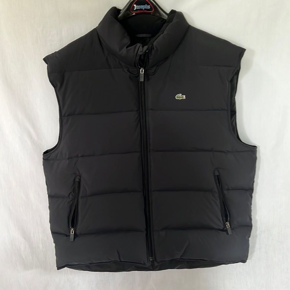 Lacoste puffer vest - like new / unisex